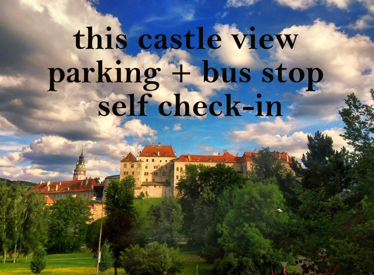 The Best Castle View-Bus Station, Parking, Center Czeski Krumlow Zewnętrze zdjęcie