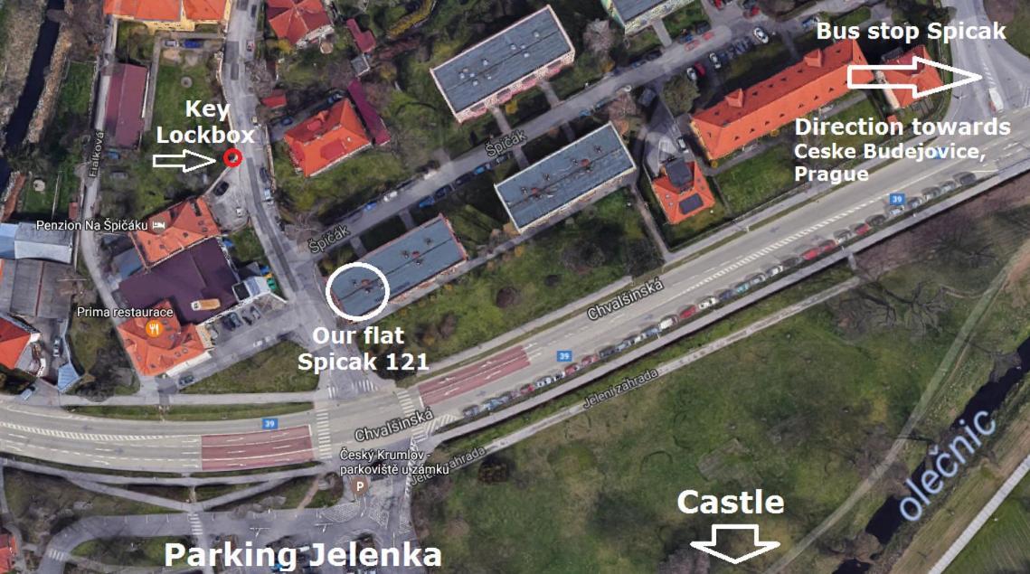 The Best Castle View-Bus Station, Parking, Center Czeski Krumlow Zewnętrze zdjęcie