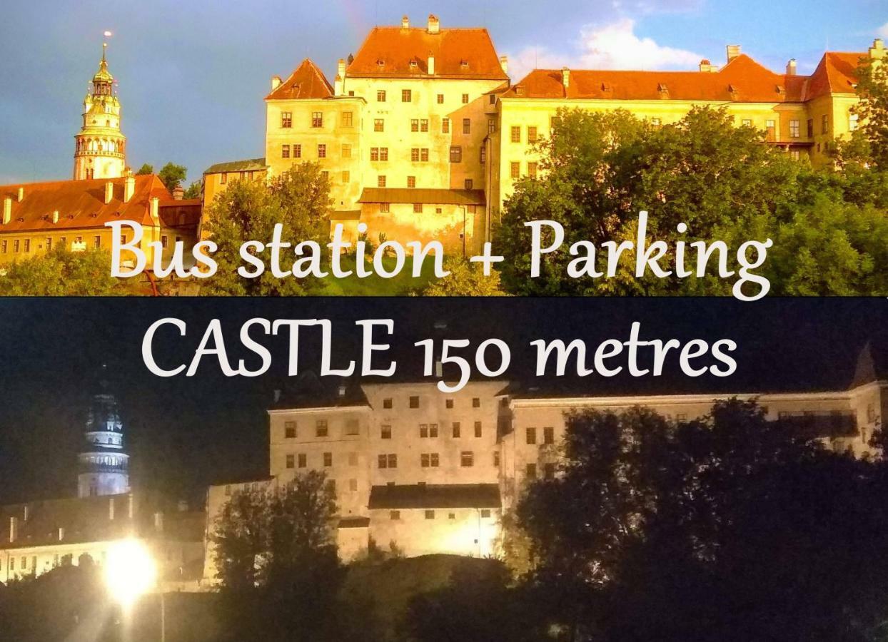 The Best Castle View-Bus Station, Parking, Center Czeski Krumlow Zewnętrze zdjęcie